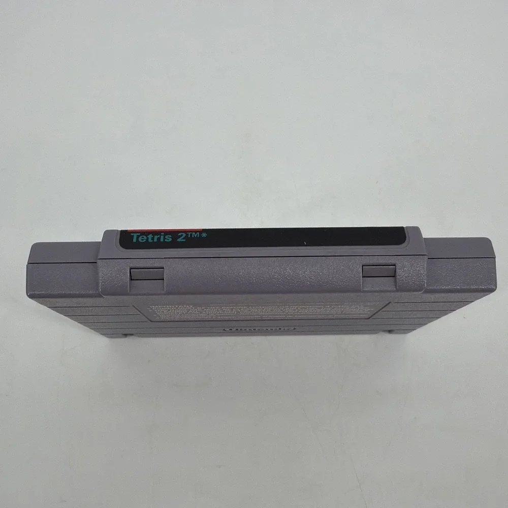 Tetris 2 (Super Nintendo SNES) Video Game Authentic & Tested